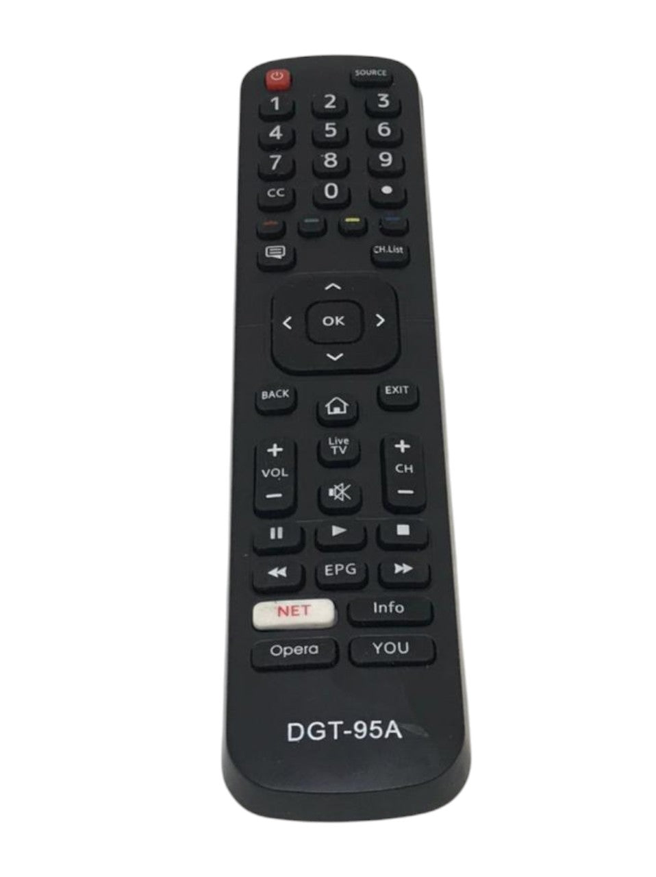 Control Para Hissense/Kioto/Vgh Smart Tv DGT-95A