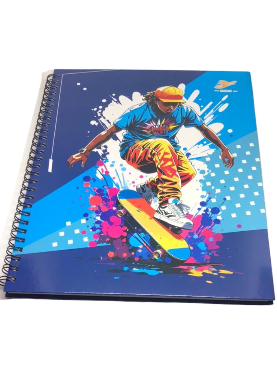 Pack 6 Cuadernos College 100 Hjs Variados Tapa Brillante 7mm