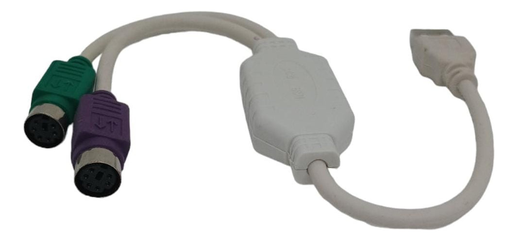 Adaptador Usb / Ps2 Para Teclado Y Mouse