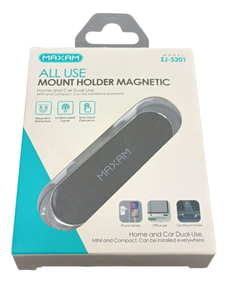 Soporte De Celular Tira Auto Magnético Imán Automóvil 360°