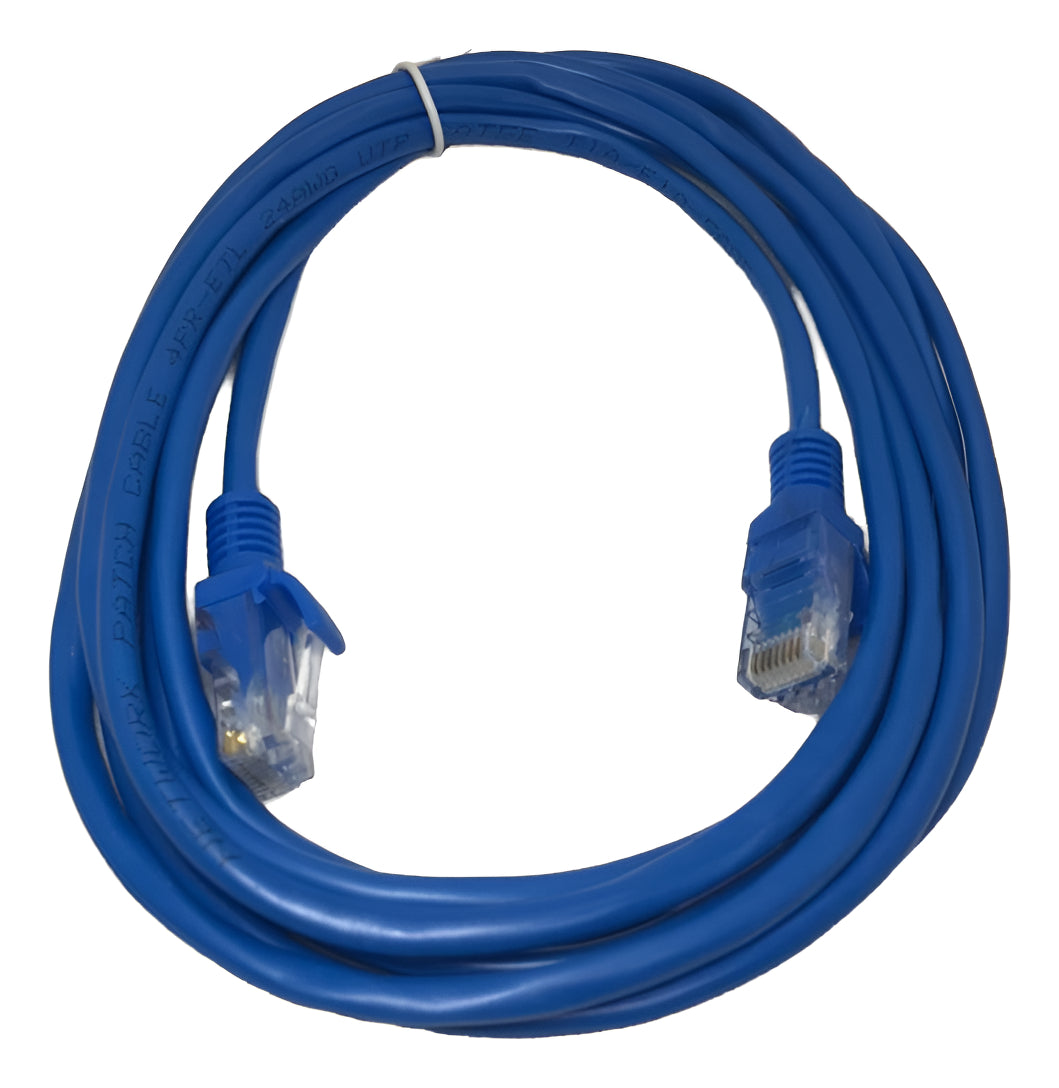 Cable De Red Lan Rj45 Cat 5e De 3 Mts Conexion A Internet