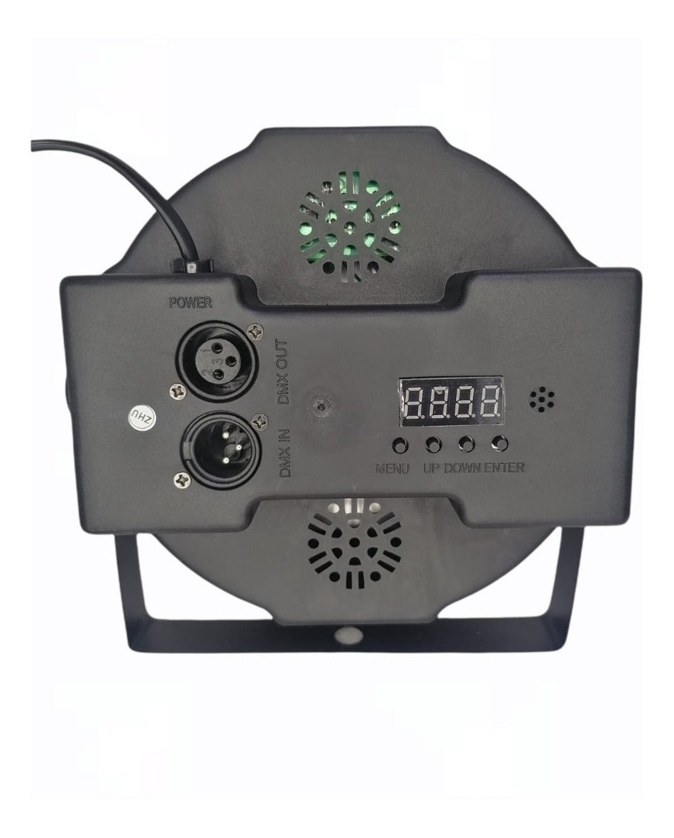 Foco Par 18 Led Rgb Dmx Luces Fiestas Audio Rítmico