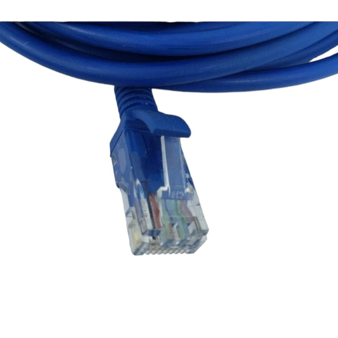 Cable Red 3 mts UTP RJ45 Cat. 5E Color Azul