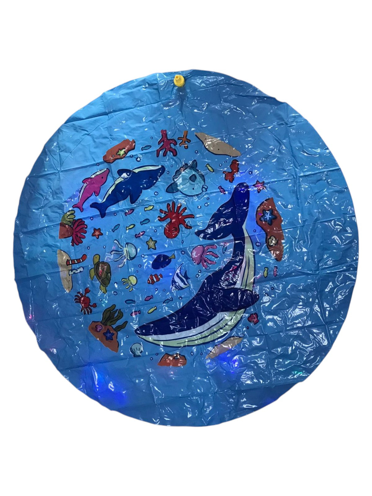 Piscina Fuente Infantil 120cm Tipo Splash Agua Exterior Delfin