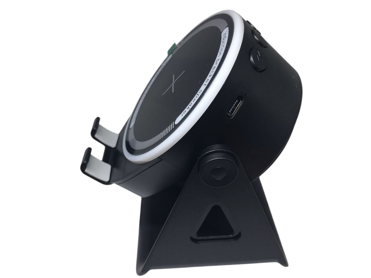 Altavoz Inalámbrico Inductivo Con Soporte Luz Led 1200mah