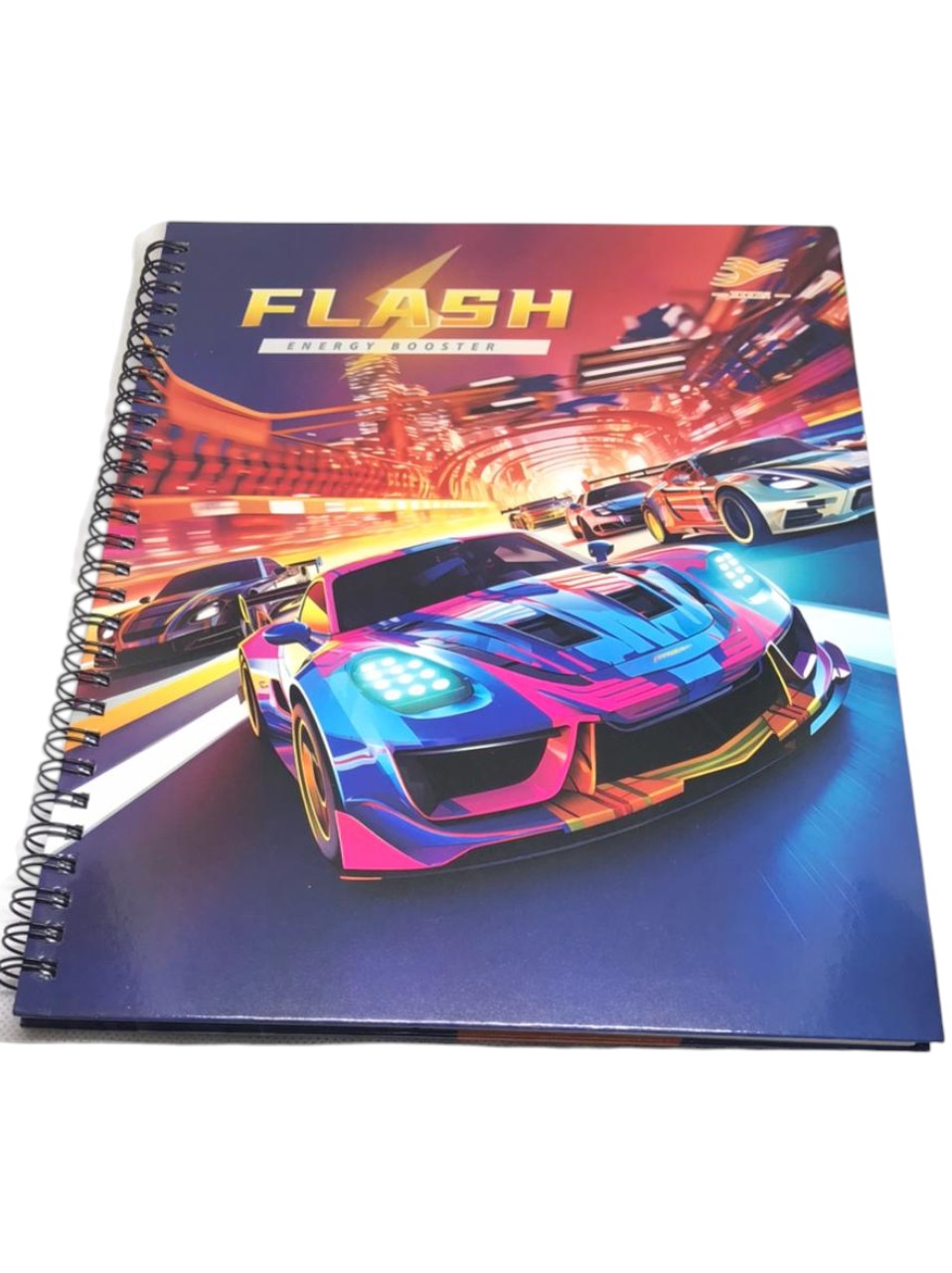 Pack 6 Cuadernos College 100 Hjs Variados Tapa Brillante 7mm