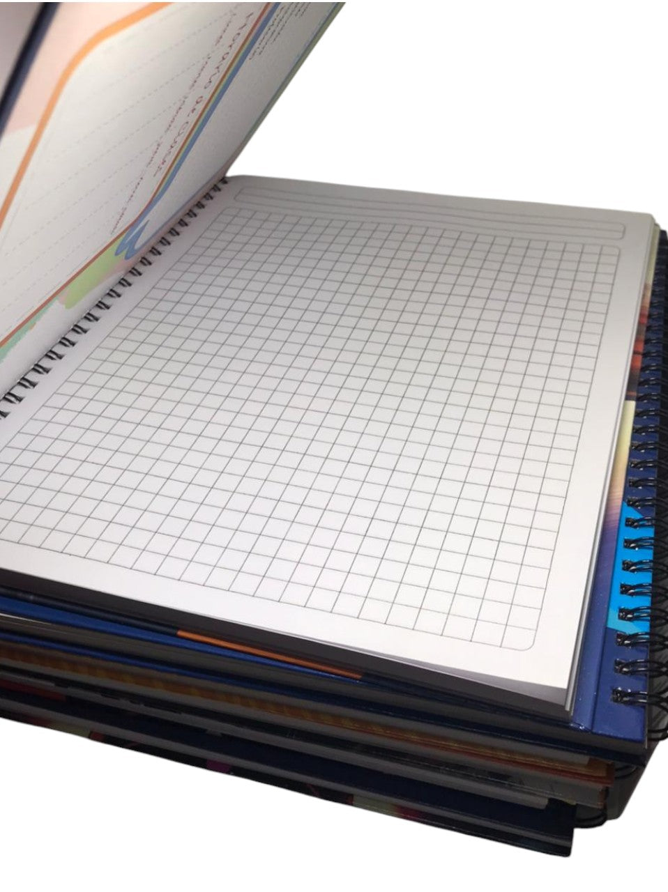 Pack 6 Cuadernos College 100 Hjs Variados Tapa Brillante 7mm