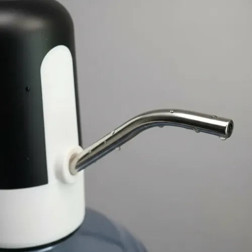 Bomba Dispensador Agua Eléctrica Acero Inox Botellón USB Recargable