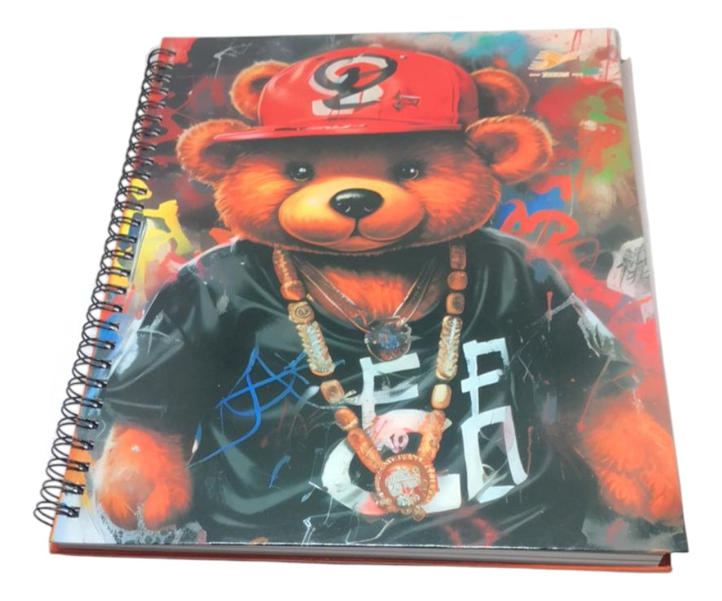 Pack 6 Cuadernos College 100 Hjs Variados Tapa Brillante 7mm