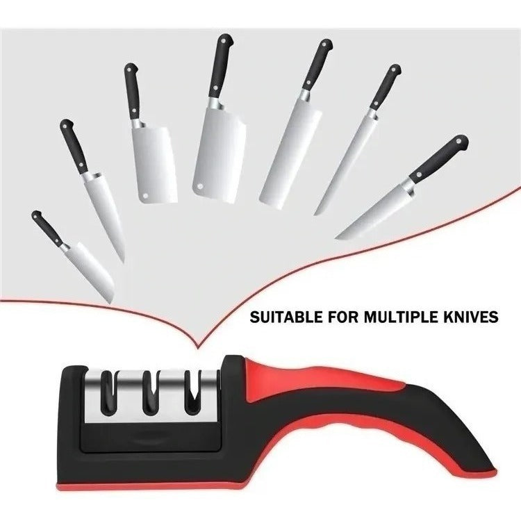 Afilador De Cuchillos Y Tijeras Amolador Manual