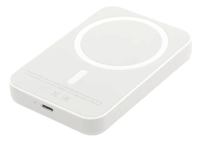 Cargador Magnetico Battery Pack Portatil Compatible Con iPhone Hysmart Hy0003 Blanco