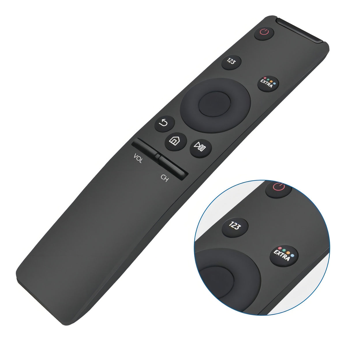 Control Generico Compatible Samsung Smart Tv 4k + Pilas