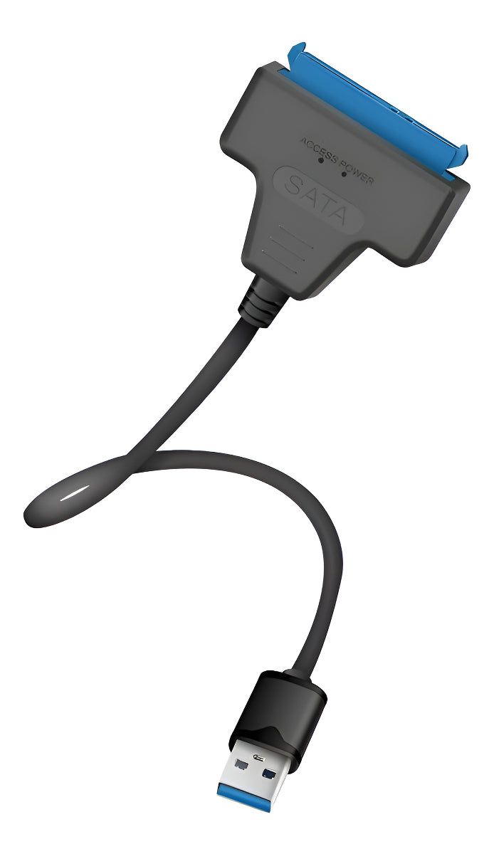 Adaptador Usb 3.0 A Sata Iii Para Discos Duros Sdd Hdd De 2,
