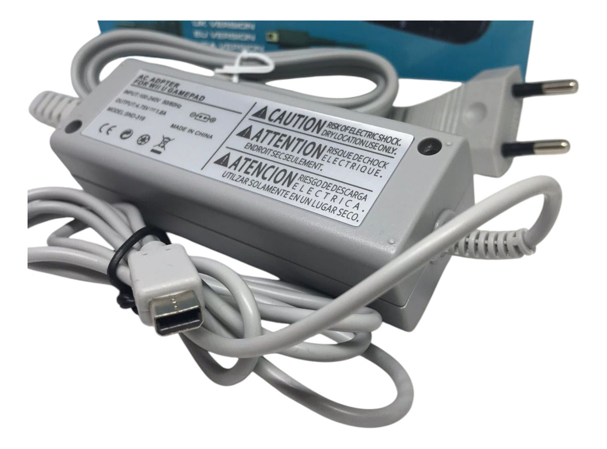 Fuente De Poder Cargador Para Consola Wiiu Gamepad 220v