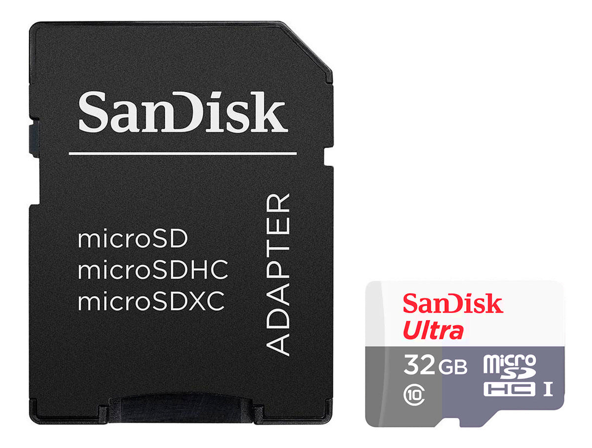 Tarjeta De Memoria Microsd 32gb Sandisk 100mb/s Adaptador