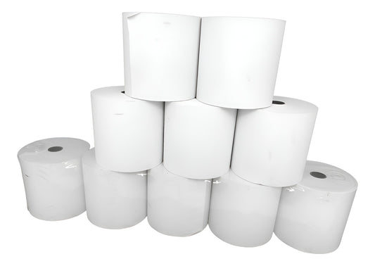 10 Rollos Papel Térmicos 80x80 Mm