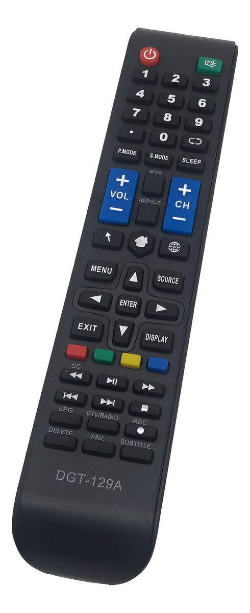 Control Genérico Compatible Jvc Dgt 129a Lcd- Led Con Pilas