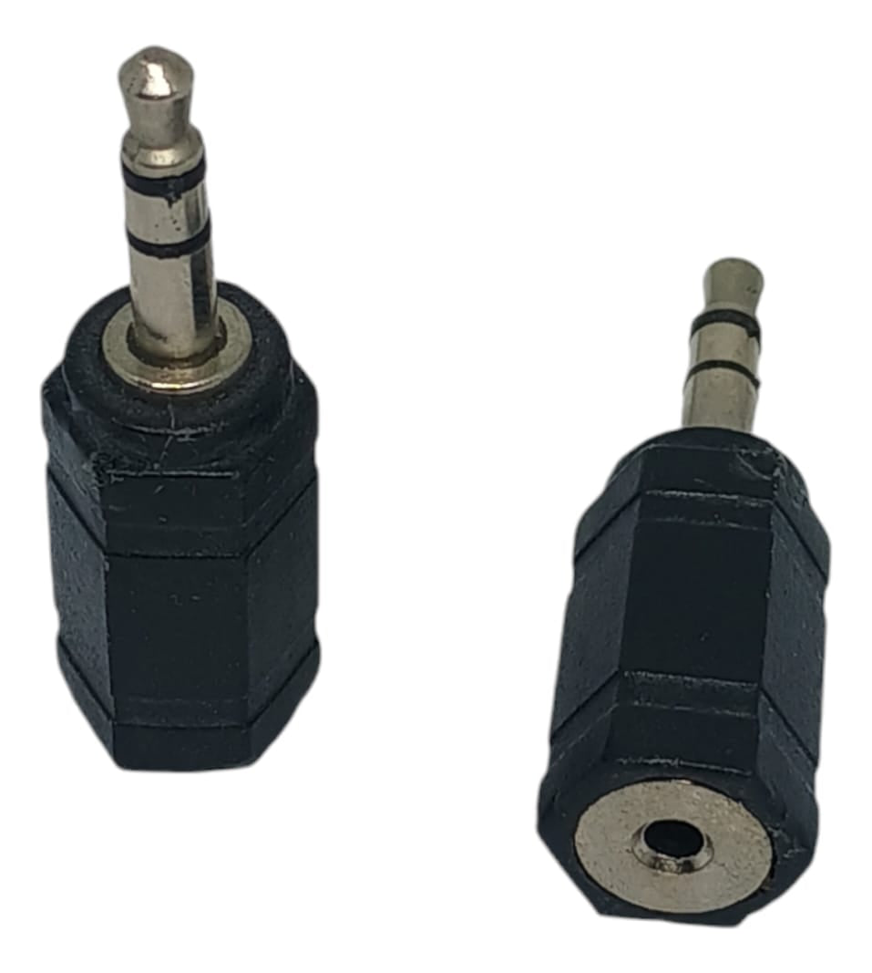 Adaptador Audio Plug Jack  3.5 Mm Macho A 2.5 Hembra