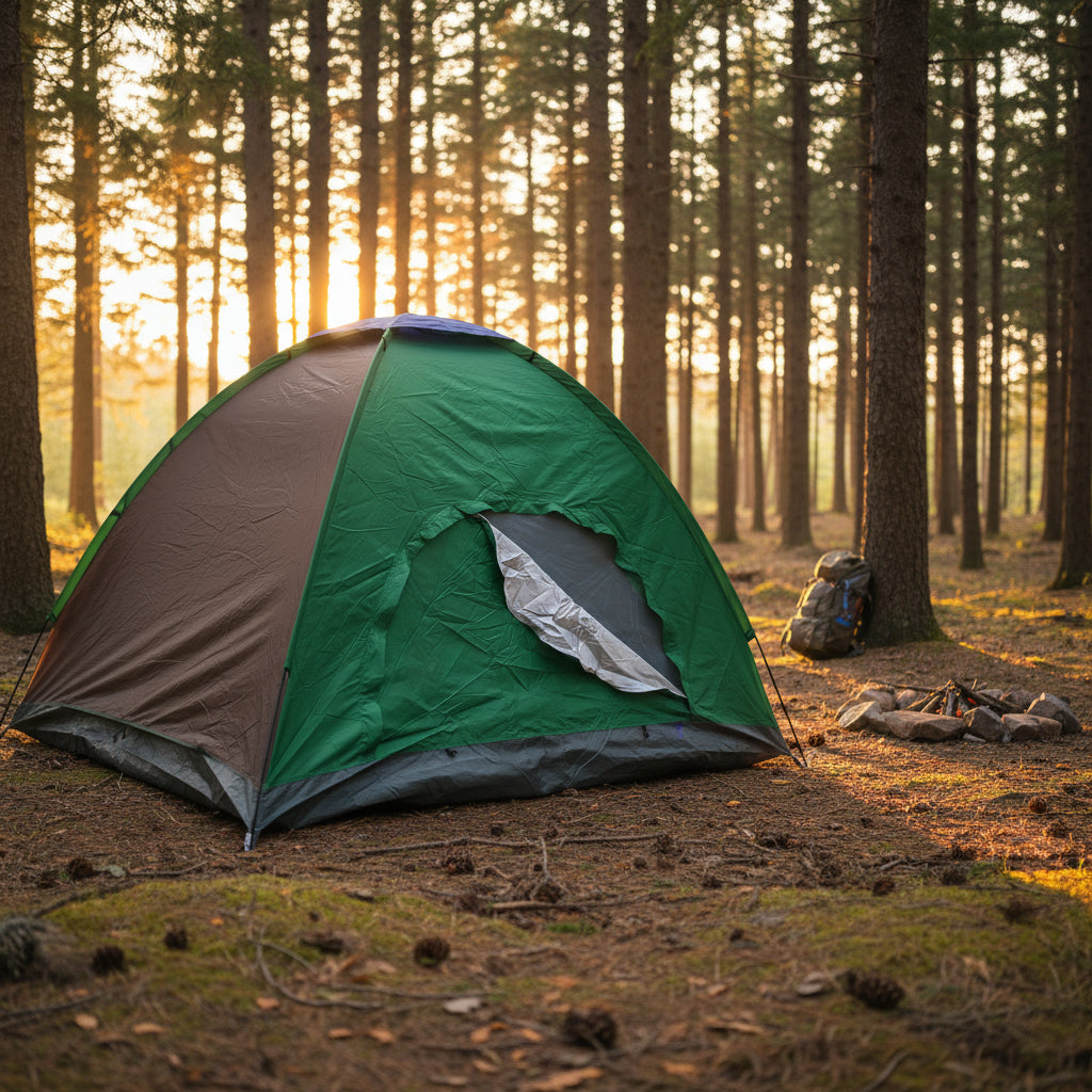 Carpa Camping Para 4 Personas Resistente Facil Armado Colore