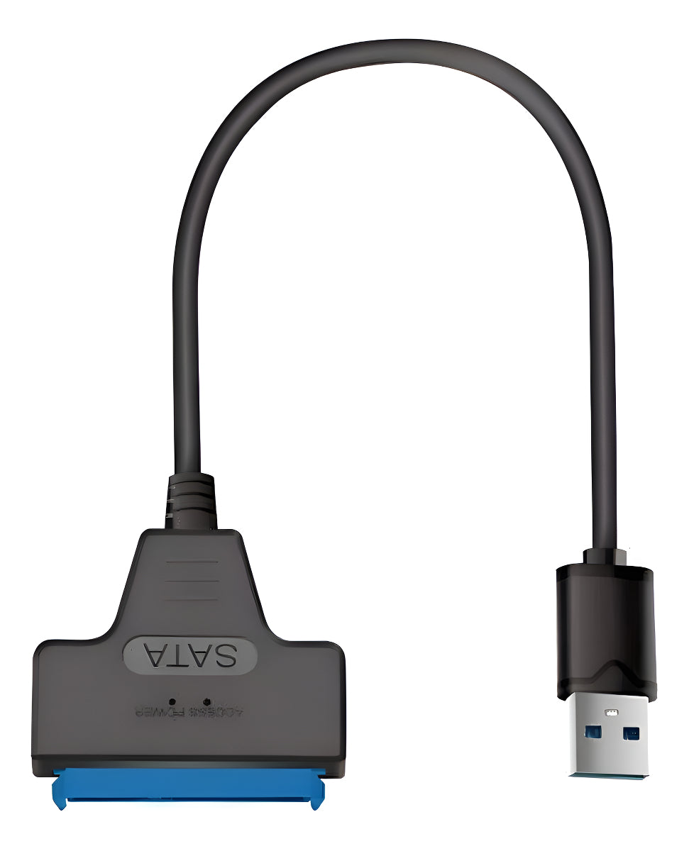 Adaptador Usb 3.0 A Sata Iii Para Discos Duros Sdd Hdd De 2,