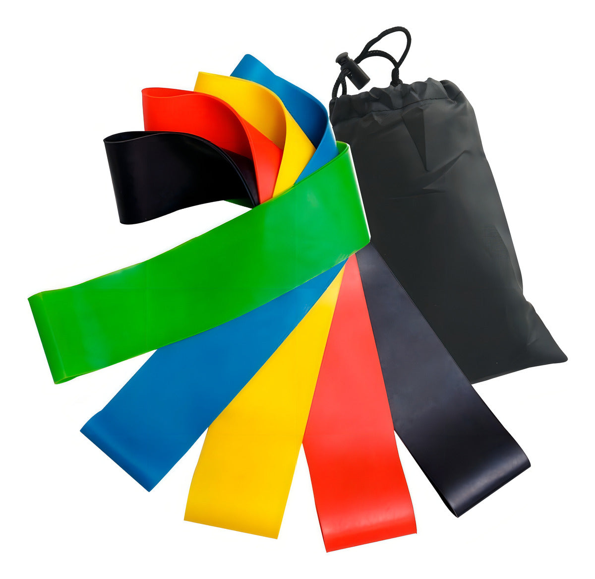 Set Banda Elástico Ejercicio Kit Bandas De Resistencia