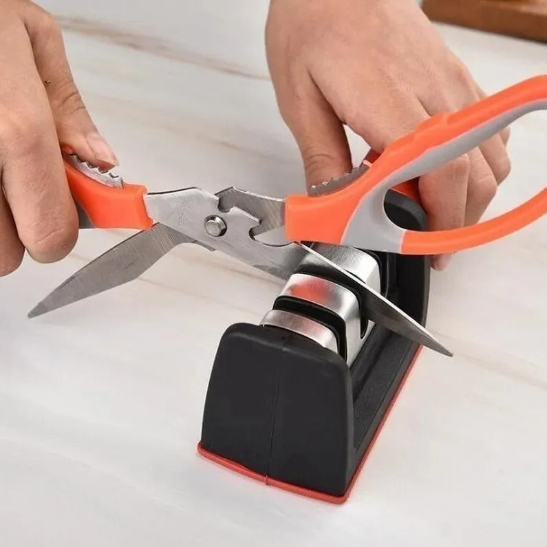 Afilador De Cuchillos Y Tijeras Amolador Manual