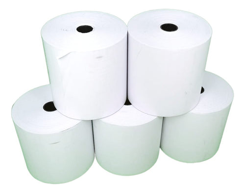 10 Rollos Papel Térmicos 80x80 Mm