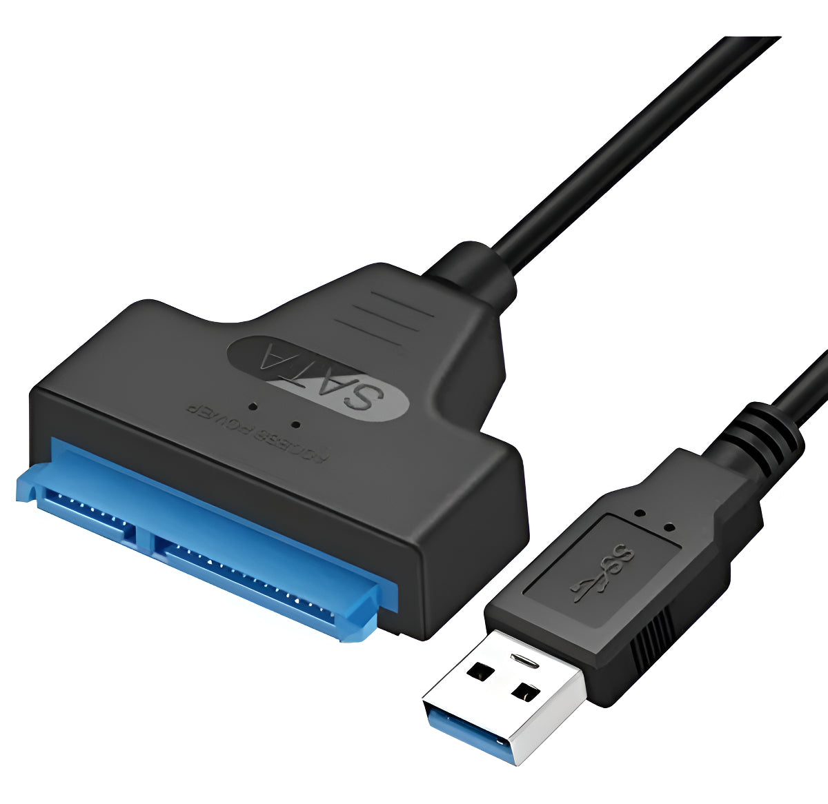 Adaptador Usb 3.0 A Sata Iii Para Discos Duros Sdd Hdd De 2,
