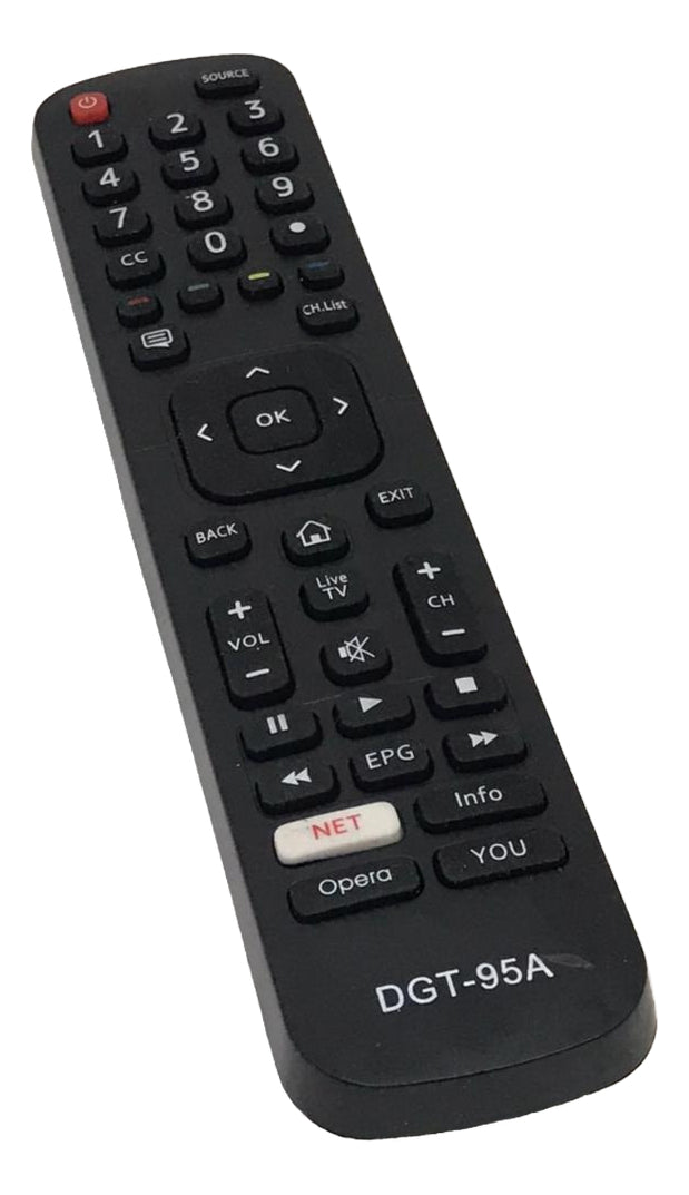 Control Para Hissense/kioto/vgh Smart Tv- Generico