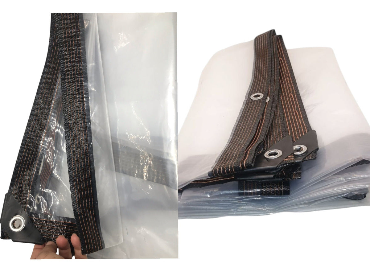 Lona Transparente Resistente Impermeable 3x4 Mts