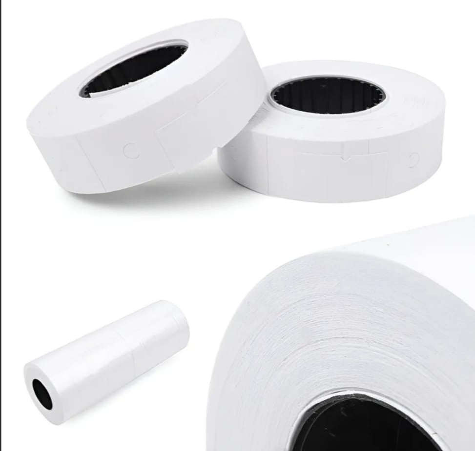 Etiquetas 5000 Blancas Para Maquina Mx6600 Doble Linea