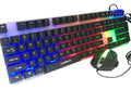 Teclado Usb Gamer Con Led Rgb Colores Para Juegos Pc