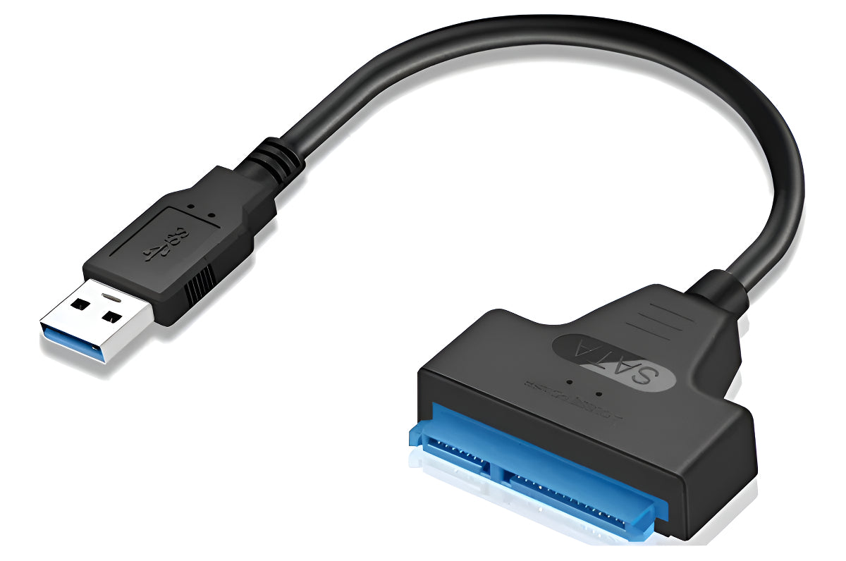Adaptador Usb 3.0 A Sata Iii Para Discos Duros Sdd Hdd De 2,