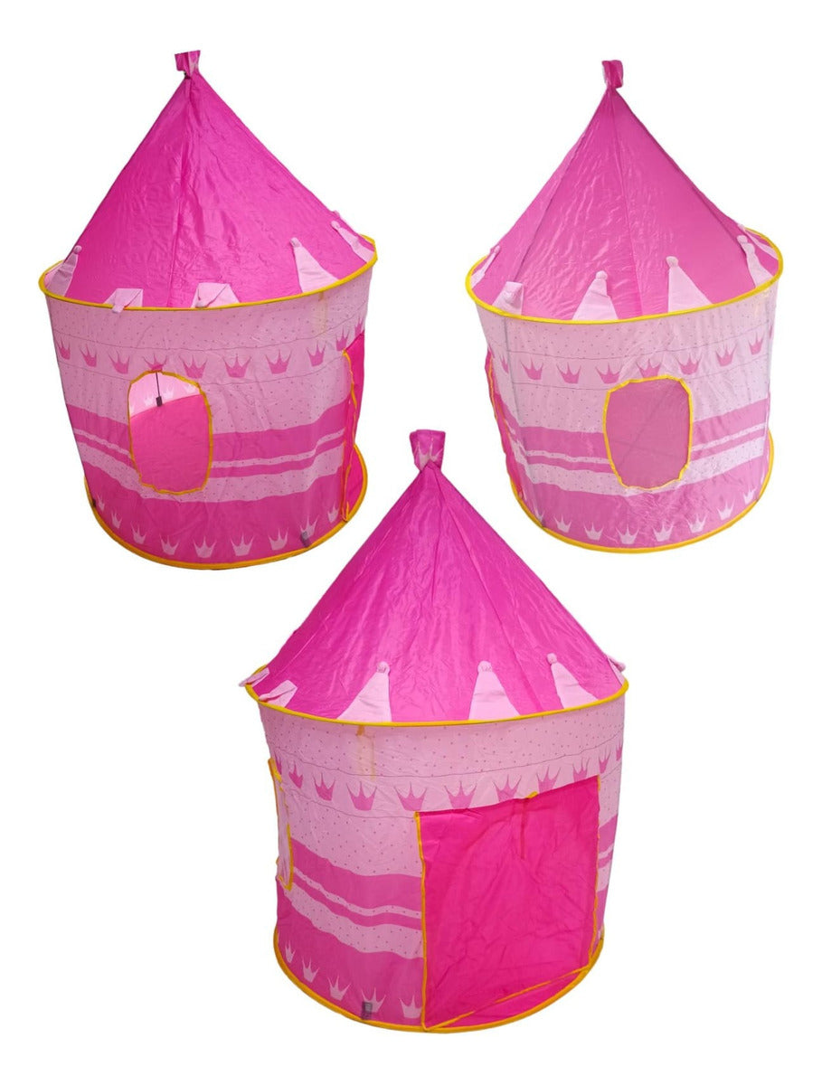 Castillo Carpa Niñas Infantil Rosa