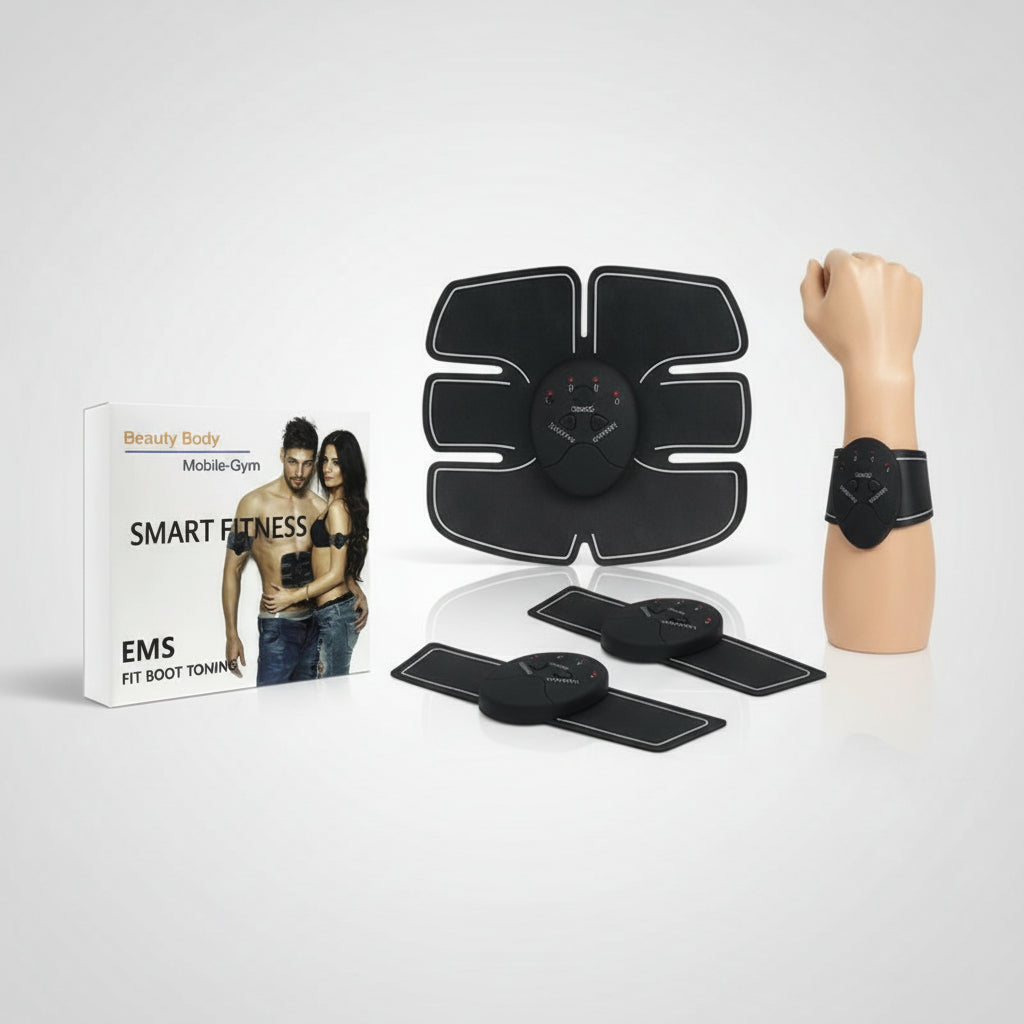 Electrofisico Smart Fitness Abdominal Ems 10 Electrodo/force