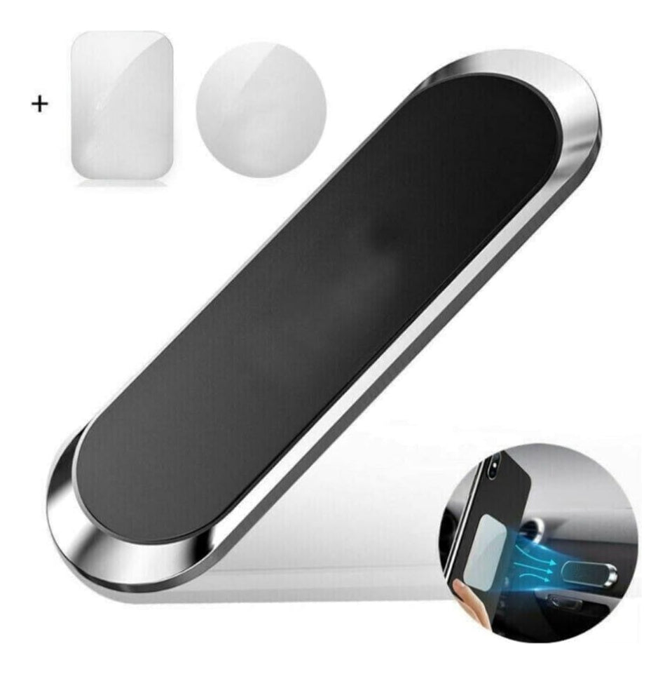 Soporte De Celular Tira Auto Magnético Imán Automóvil 360°