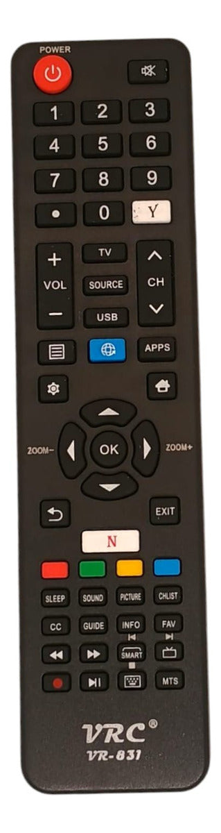 Control Para Master G Smartv Genérico Vr831