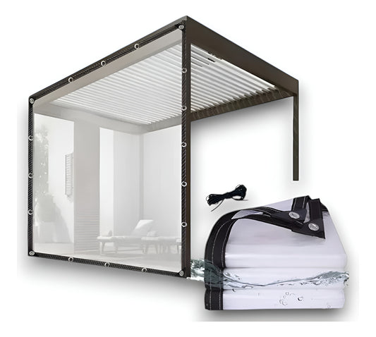 Lona Transparente Resistente Impermeable 3x3 Mts