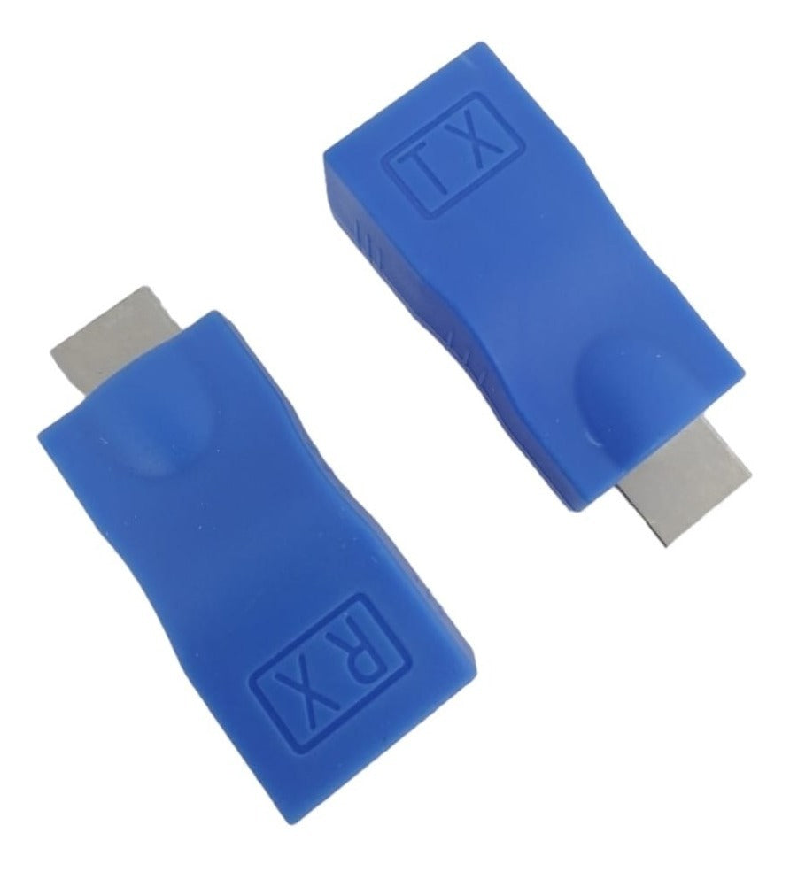 Extensor Hdtv A Ethernet Rj45 Cat5-e/6, 1080p, Hasta 30 Mts