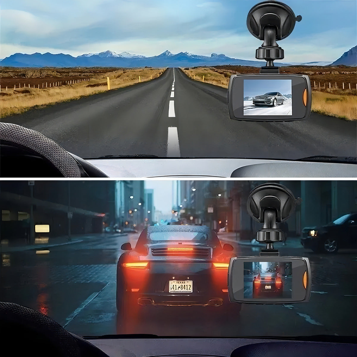 Camara Para Automovil Hd Seguridad Dash Cam Full Hd 1080p Fjzi