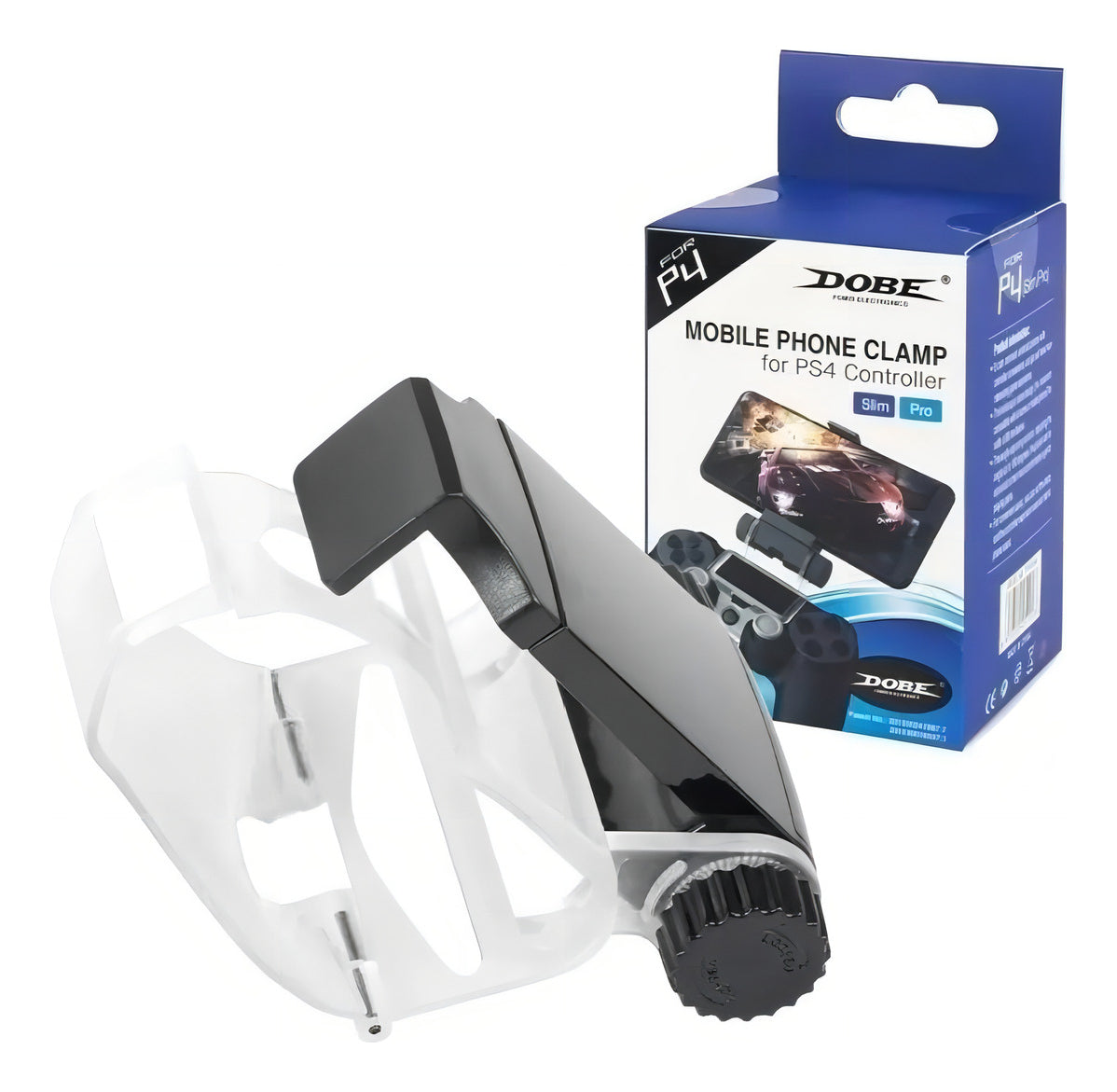 Clip Soporte Celular Para Control Playstation Ps5 Blanco