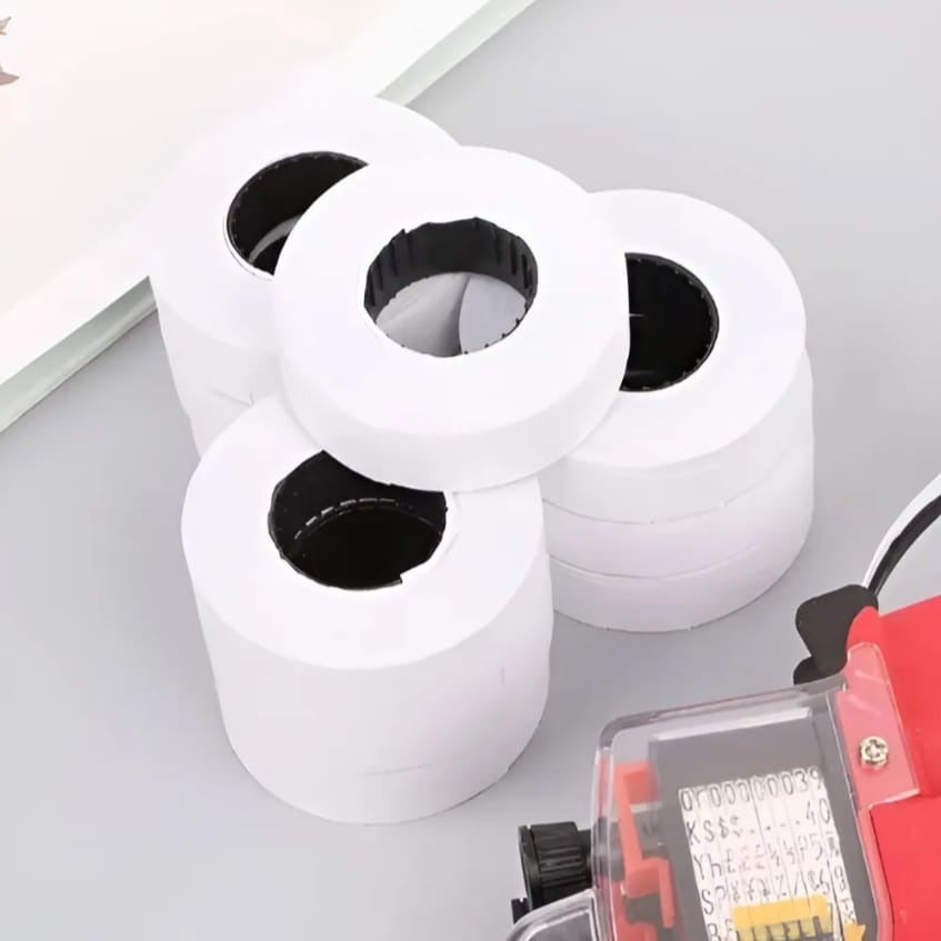 Etiquetas 5000 Blancas Para Maquina Mx6600 Doble Linea