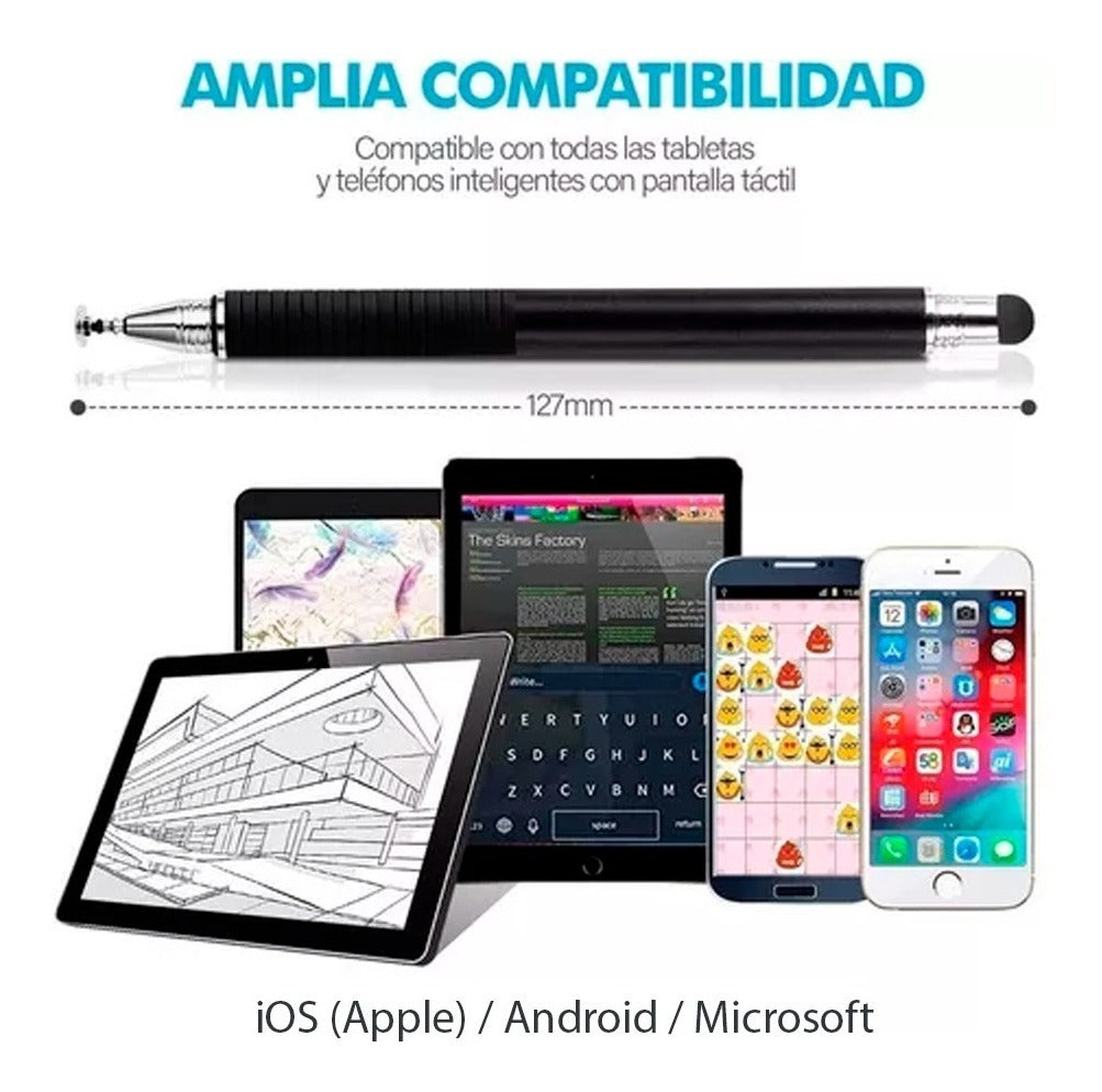 Lápiz Capacitivo Vanan Para Tablet Y Celular Ios Android Windows