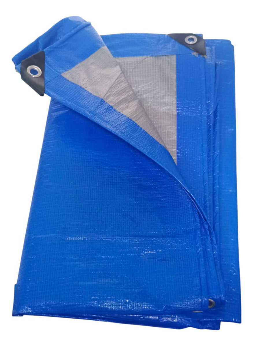 Lona Carpa Multiuso Universal Impermeable 2x4 Metros Azul