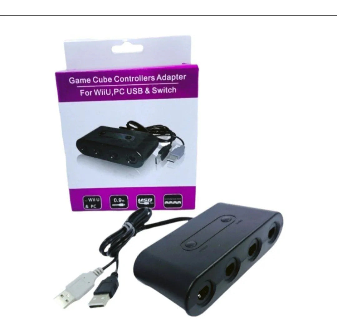 Adaptador Usb Para Joystick Gamecube En Wii U Switch O Pc