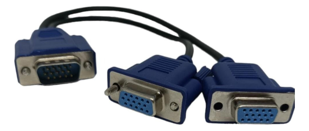 Cable Adaptador Splitter Vga 1x2 15 Pines