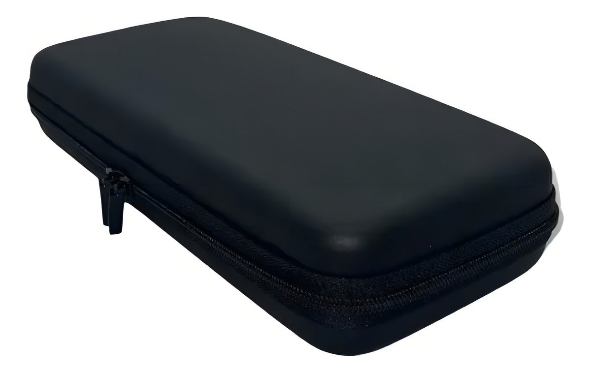 Estuche Protector Duro Y Lamina Mica Nintendo Switch Oled H9 Color Negro Panini