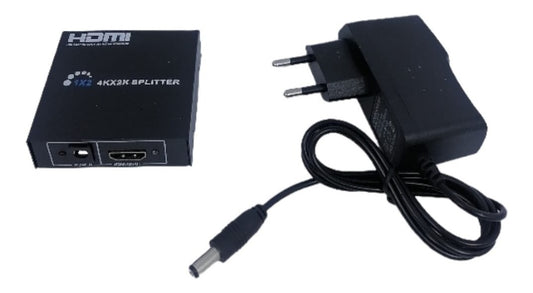 Splitter Hdmi 1x2 Full Hd Activo 2 Salidas 1080p Tv / Metal