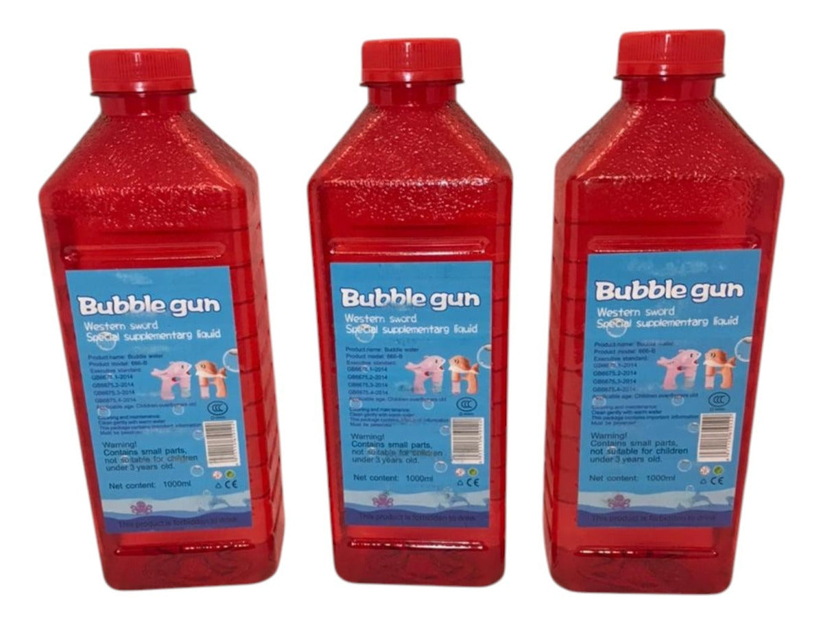 Líquidos De Burbujas 1 Litro Para Maquina De Burbujas