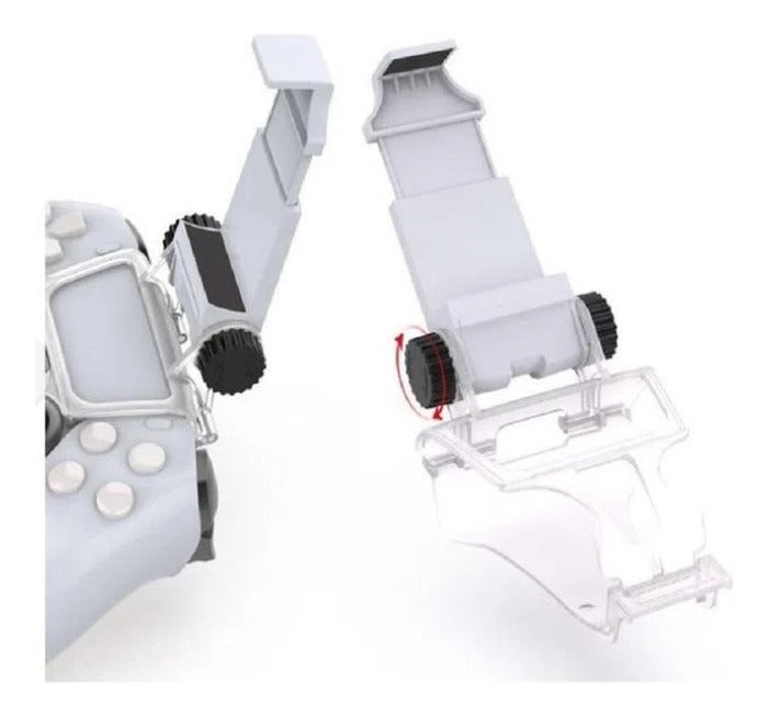 Clip Soporte Celular Para Control Playstation Ps5 Blanco